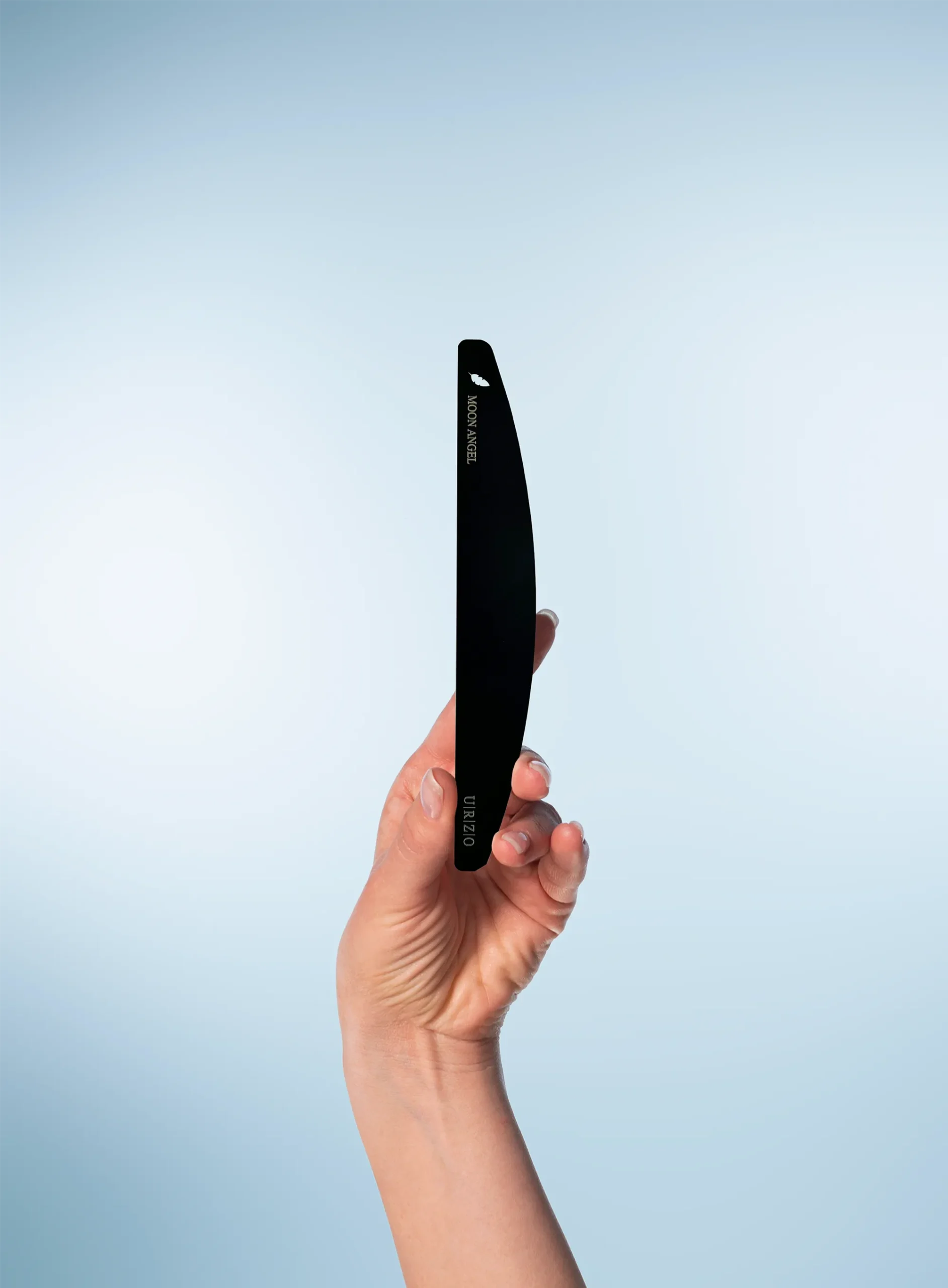 Moon Angel black AeroTitan base in the hand