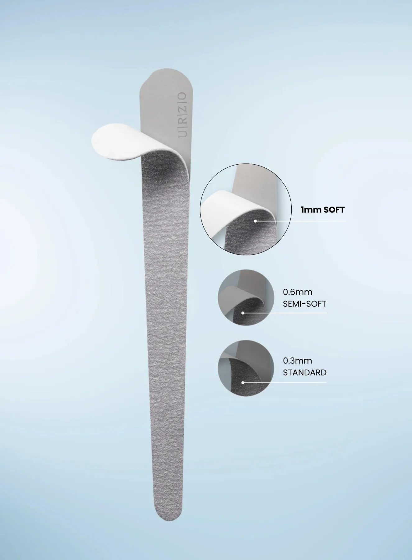 Soft interchangeable nail files drop diva