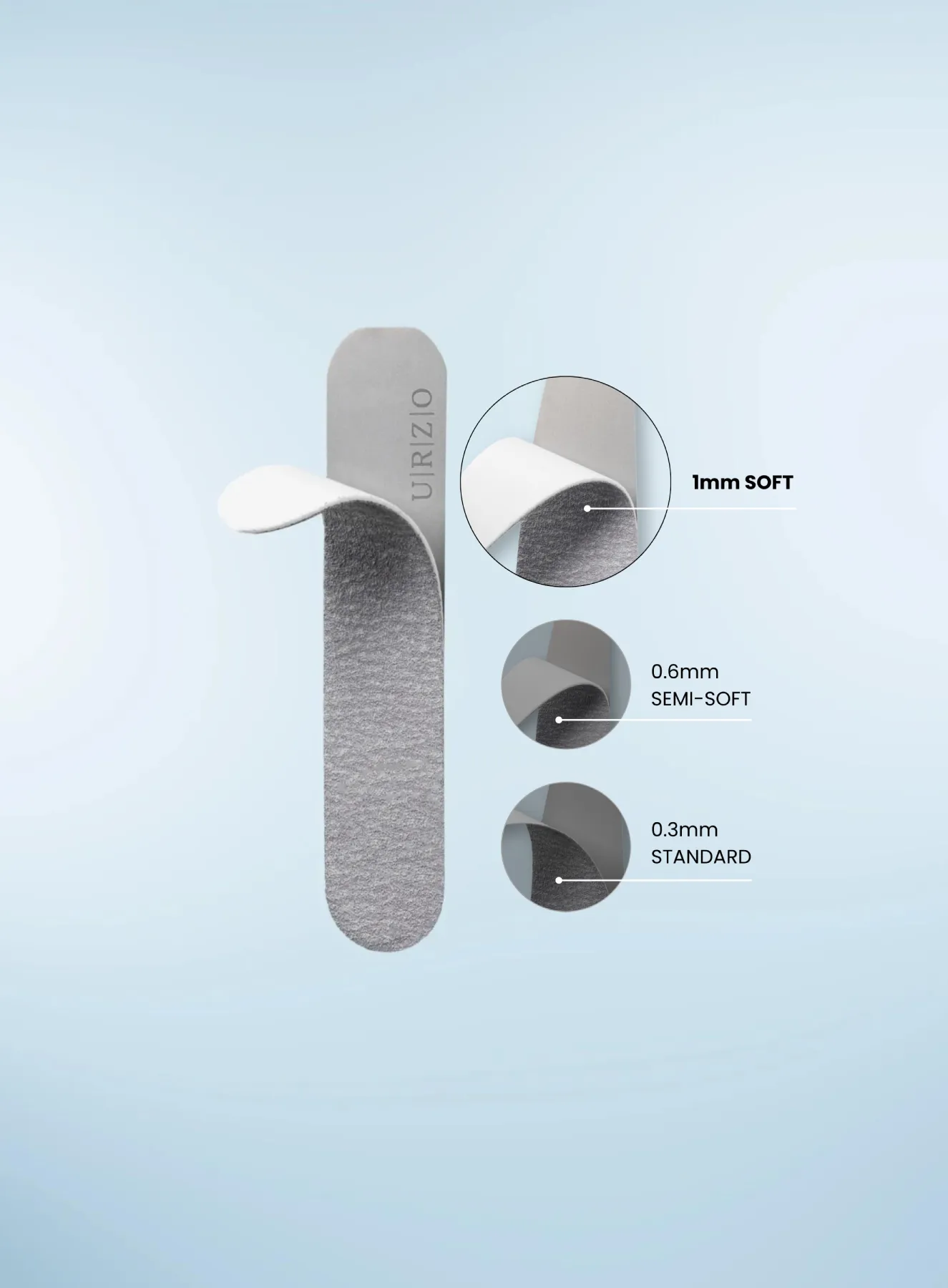 soft interchangeable nail files petit