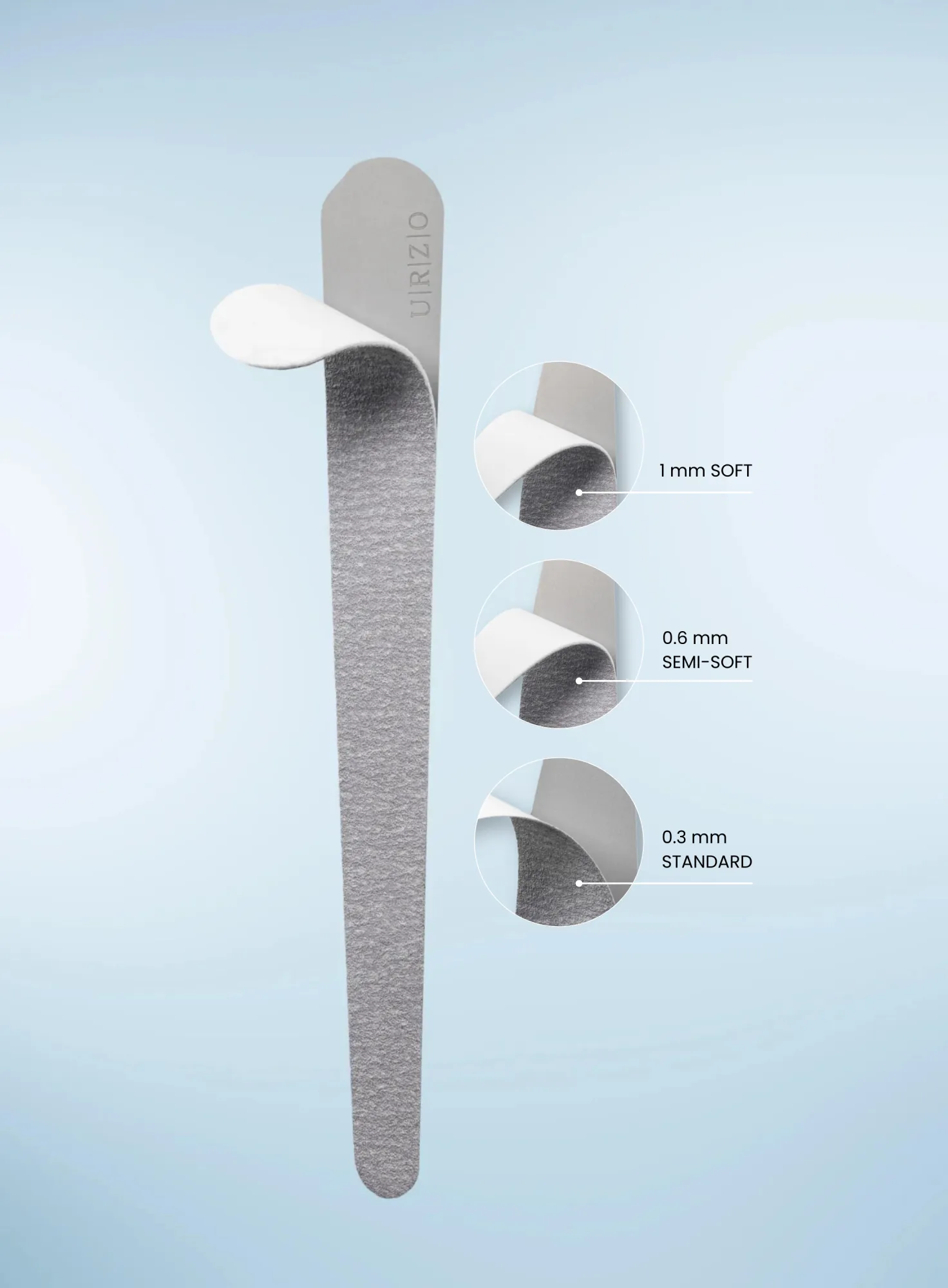 Soft, Semi-soft and Standard nail files Drop Diva